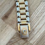 Pierre Cardin Vintage Ladies Watch Diamond Black Dial Two-Tone Bracelet Photo 9