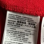 Levi's  retro women's size large red white classic crewneck sweatshirt longsleeve Photo 8