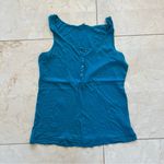 Fossil  Super Soft Tank Sz Small Teal/Blue Photo 0