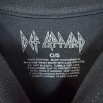 Def Leppard Hysteria World Tour 87 Heavy Metal Band Tee O/S  Photo 3