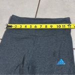 Adidas  Women Gray Activewear Linear Logo Leggings size Small. Photo 6