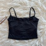 SKIMS Fits Everybody Cropped Cami Onyx Size Medium Photo 3