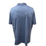 Callaway Golf Collared Short Sleeve Embroidered Half Zip Activewear Shirt Sz 2XL Blue Photo 3