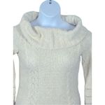 Anthropologie  Sleeping On Snow Ecru Off Shoulder Knit Sweater Size S Photo 5