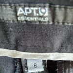 Apt. 9  Black Cropped Ankle Pants Photo 3