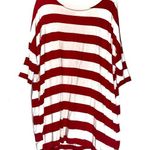 Zenana Outfitters Striped Short Sleeve Top Medium Photo 0