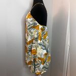 Rip Curl  Tropic Sol Cover Up Dress Floral Spaghetti Strap Dress Size Medium Photo 5