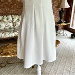 Teeze Me Dress Skater Midi White Sleeveless V-neck 7/8 Cocktail Party Grad Photo 10