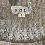 POL Camouflage Dolman Loose Knit Sweater Large Photo 4