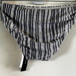 BCBGMAXAZRIA Low Rise Hipster Bikini Bottom Striped Beach Black White 4 NWT Photo 7