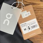 NWT On Running Race Crop Bra Top Black with Penn Relays Logo Size Medium Photo 1