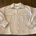 & Other Stories & OTHER STORIES Oversized Wool Blend plaid Workwear Shirt shacket small Photo 0