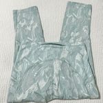 Lululemon Swift Speed High-Rise Crop 21 Reverberate Chevron Jacquard Silver Blue White Photo 0