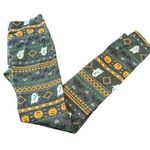 No Boundaries  Leggings Juniors Small ( 3-5) Halloween Ghosts Spooky Bats Scary Photo 0