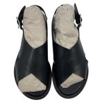 Everlane  The City Crossover Sandal Black Leather Size 5 New without Box Photo 3