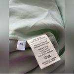 SLEEPER Party Shirt Dress w/Ostrich Feathers Mint Green Size XS NWT Satin Mini Photo 6