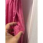 A New Day Women’s Barbiecore Pink Hi-Low Maxi Dress Size Medium Girly Teacher Photo 2