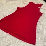 Trina Turk Continental Ribbed Racerback Tank Top in Hot Pink Small Photo 6