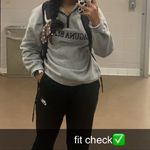 SheIn Gray Half Zip Sweatshirt Photo 3