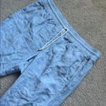 Athleta Light Blue Cabo Linen Jogger Photo 1