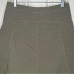 Mountain Hardwear  Sz 4 Olive Green Nylon Skirt A-Line Outdoorsy Photo 8