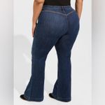 Torrid Sky High Flare Super Soft Blue Jeans - Size 24 TALL Photo 2