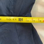 Pearl by Lela Rose‎ Navy Button Down Midi Dress size 4 Blue Photo 7