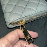 Badgley Mischka  Grey Diamond Quilted Long Wallet Photo 9