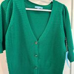 Draper James  Green Sweater S Photo 4