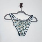 Bikinx Green and Gold Boho Print Bikini NWT Size Small Triangle Bikini Photo 3