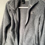 The North Face Gray Fleece Zip Up Jacket Photo 1
