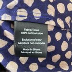 Osei Duro Drop Waist Mature Dress in Weekly Rhythm Size Small Blue Photo 7