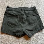 H&M  Jean Shorts Green Olive Photo 1