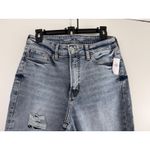 Old Navy NWT  Womens High Rise OG Straight Jeans Light Wash Distressed Size 10 Photo 1