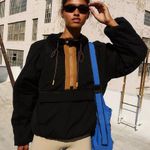 Free People NWT Black In A Pillow Puffer Photo 0