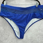 None Blue Swimsuit Swimwear Bikini Bottom Size‎ 4XL Photo 0
