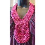 Roulette Women's Two tones halter sleeveless backless maxi dress Size 12. Photo 2