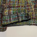 Coldwater Creek  Shaped Tweed Zip Jacket Size 8 Photo 8