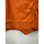 L.L. Bean Jacket Womens Coat Hooded‎ Pockets Windbreaker Rain Orange Size Large Photo 1