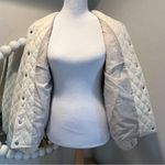 VERO MODA Quilted White cream Puffer Jacket  large pockets lined Photo 4