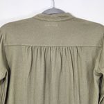 Michael Lauren Micheal Lauren Olive Green Henley NWT Size XS Green Knit Top Photo 4