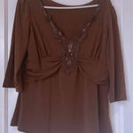 Chocolate, brown, sequin, three Photo 0