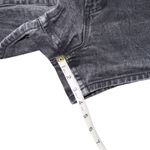 Jordache Vintage 90s  Black Denim Jean Shorts Sz 30 Ultra High Rise 100% Cotton Photo 7