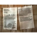 Divided NEW H&M  Mini Skirt Medium Beige Tan Plain Check Flare Box Pleats Stretch Photo 7