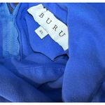 BURU Royal Blue Turtleneck Long Sleeve Maxi Dress Photo 6