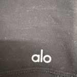 Alo Yoga Alo 5" Airbrush High wasted black biker shorts Photo 3