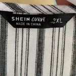 SheIn Linen feel striped dress/ swimsuit cover up Photo 3