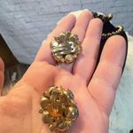 Rare Kramer New York signed circa 1940s. Ruby red netted set in EUC! Vintage Photo 5