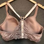 Adore Me Mauve Molded Cups Lace Detail Racerback Bra Womens 40DD Photo 5