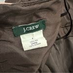 J.Crew CHOCOLATE BROWN SILK TAFFETA STRAPLESS MAXI DRESS GOWN Photo 8